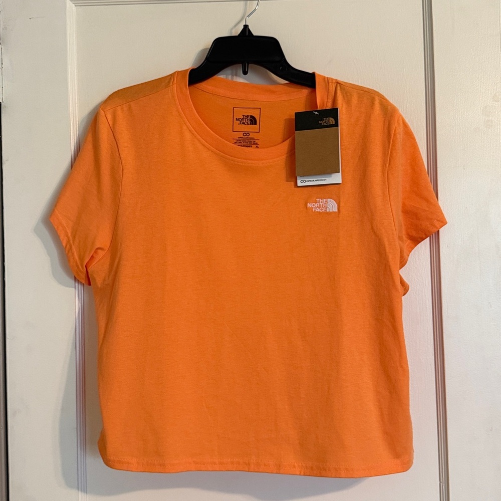 The North Face Vibrant Orange Tee